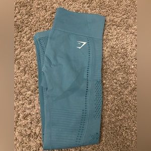 Teal medium gym shark leggings!!